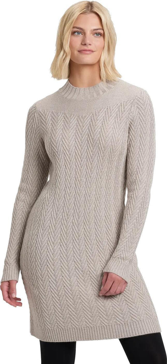 Gia Sweater Dress - dove 1
