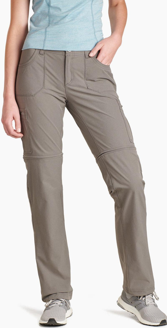 Horizn Convertible Pants, 30" Inseam - Womens - Slate 1