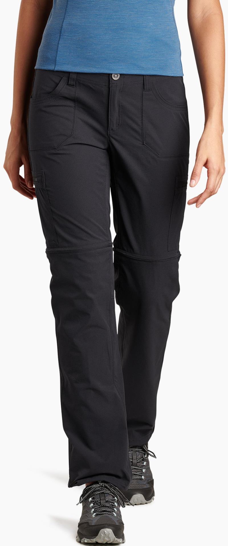 Horizn Convertible Pants, 32" Inseam - Womens - Raven 1