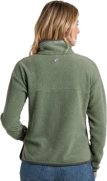 Hygge 1/2 Zip - Womens - soft pine 1
