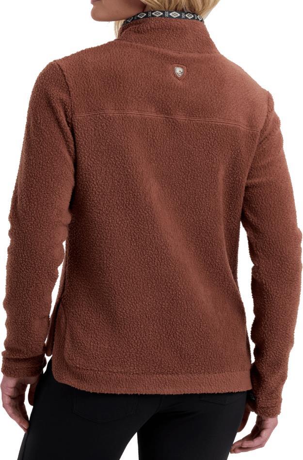 Hygge Snap Pullover - Womens - mocha 1