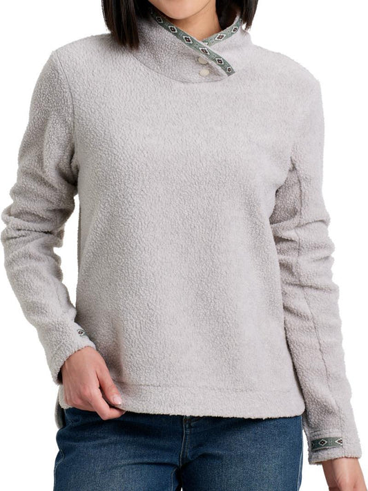 Hygge Snap Pullover - Womens - natural 1