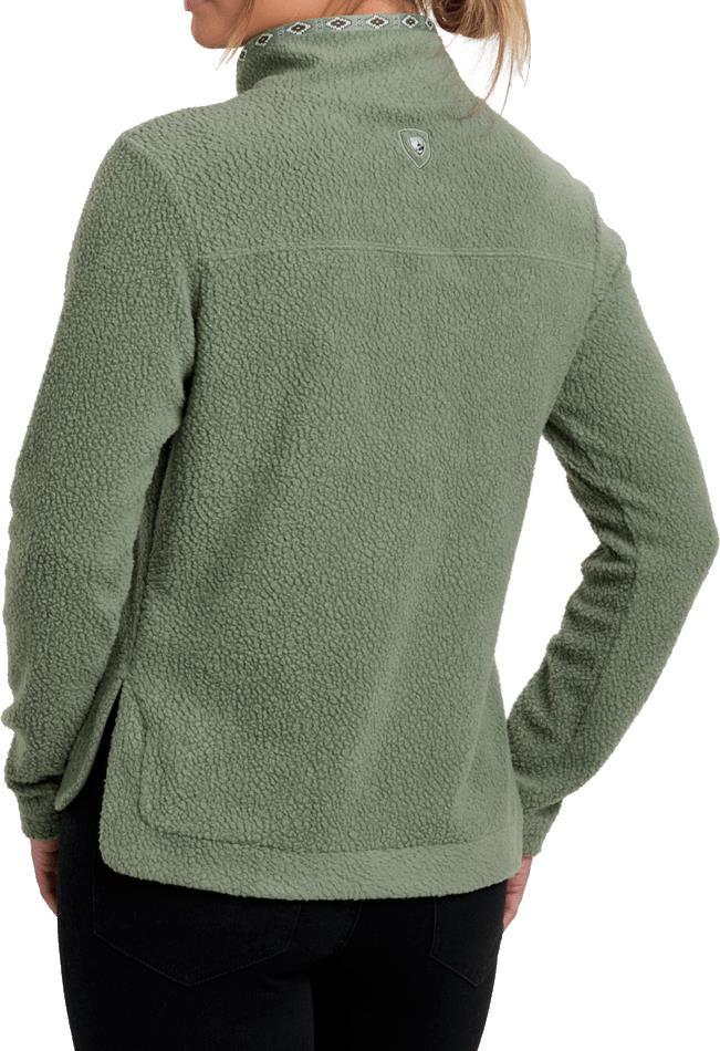 Hygge Snap Pullover - Womens - soft pine 1