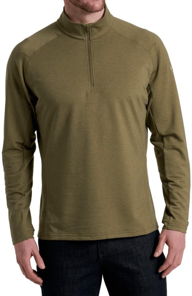 Influx 1/4 Zip - Mens - fatigue green 1
