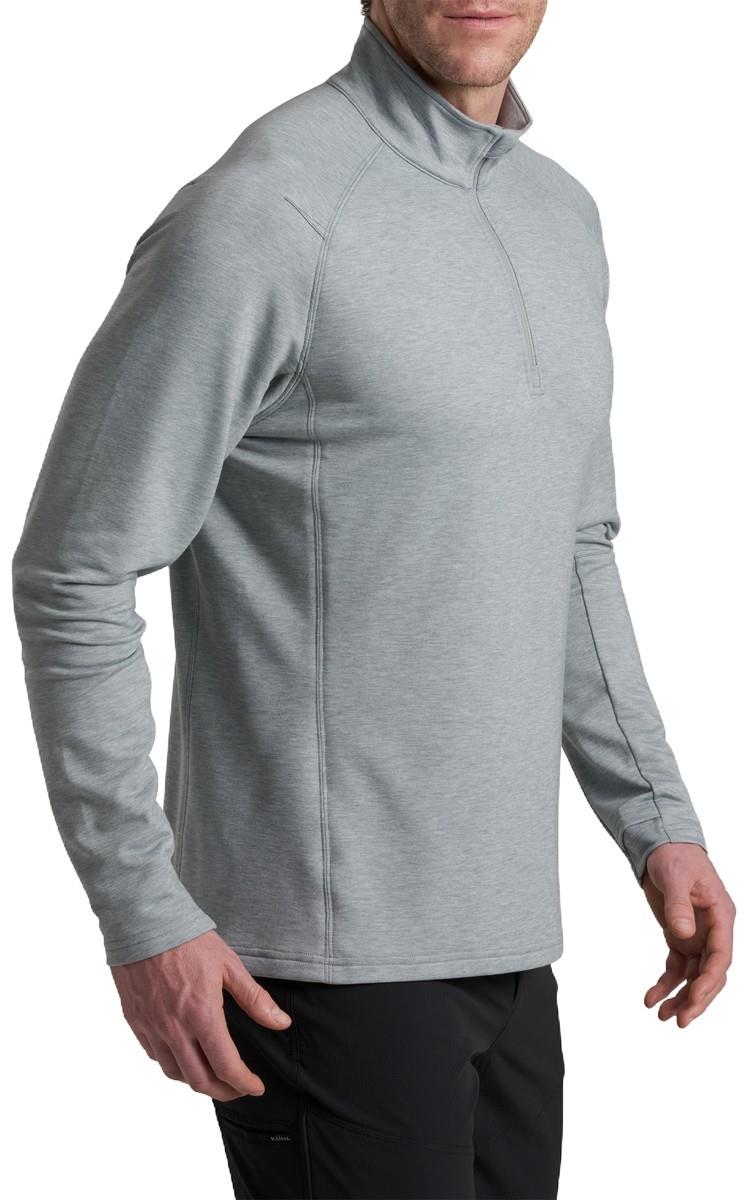 Influx 1/4 Zip - Mens - heather grey 1