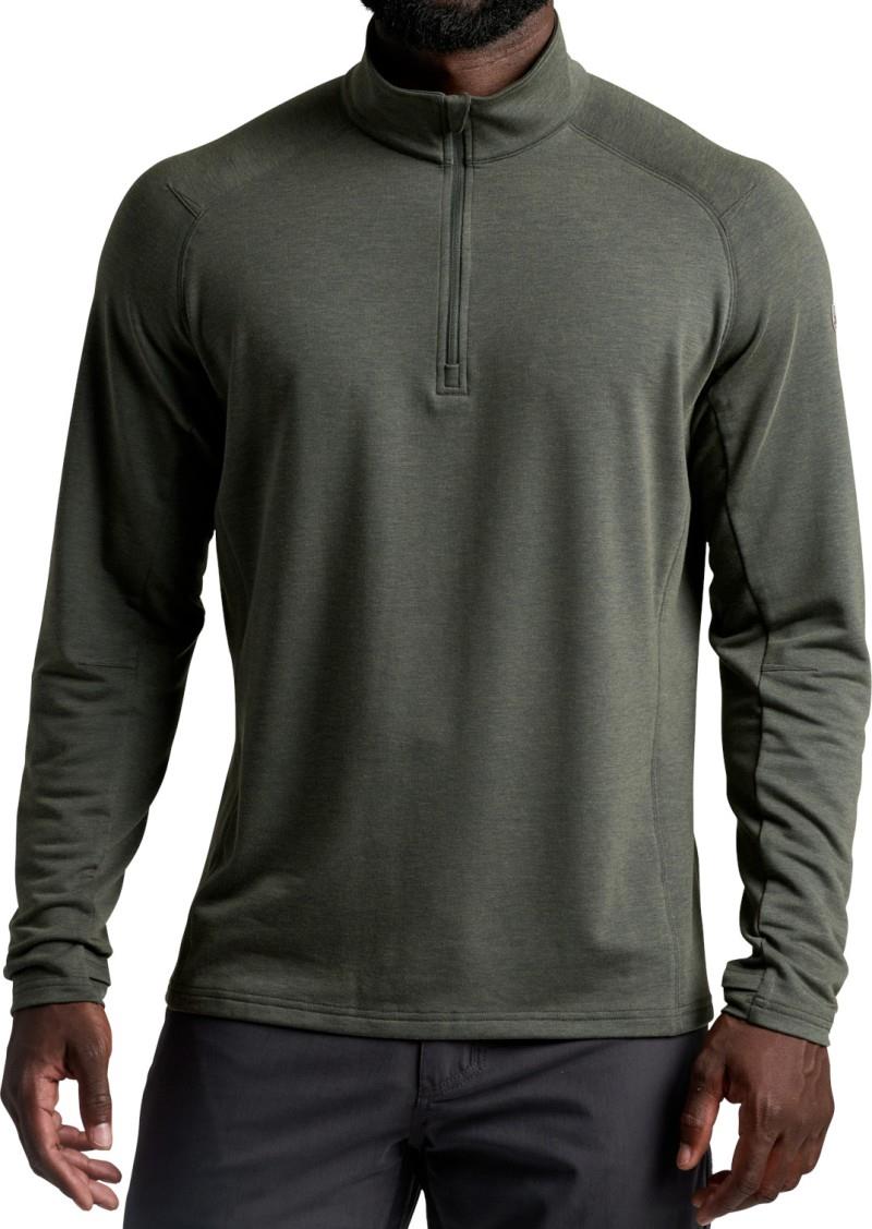 Influx 1/4 Zip - Mens - moss stone 1