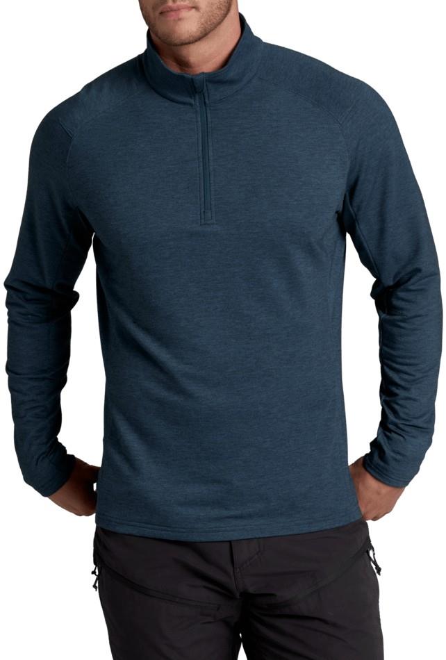 Influx 1/4 Zip - Mens - storm blue 1
