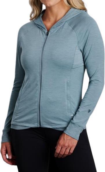 Inspira Full Zip Hoody - Womens - Eucalyptus 1
