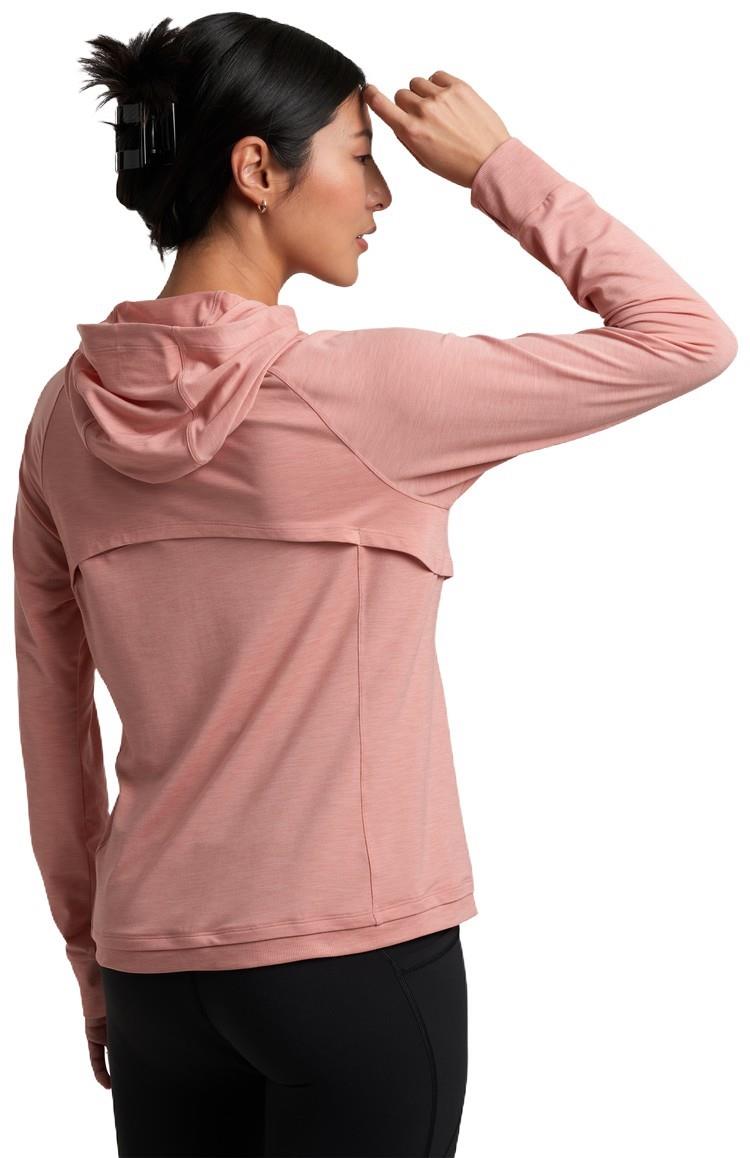 Inspira Full Zip Hoody - Womens - coral rose 1