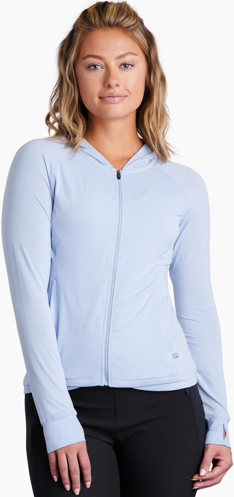 Inspira Full Zip Hoody - Womens - hydrangea 1