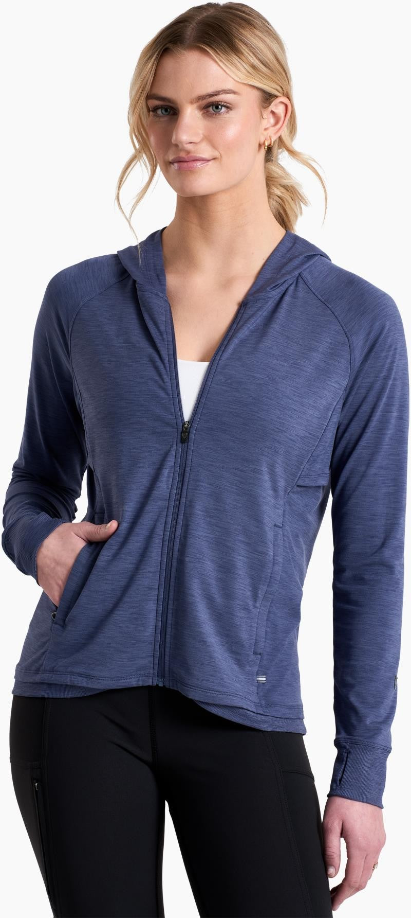 Inspira Full Zip Hoody - Womens - nocturne 1