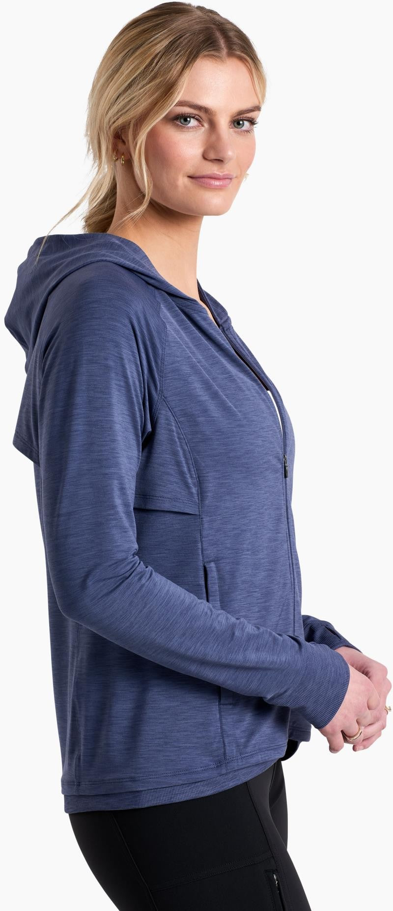 Inspira Full Zip Hoody - Womens - nocturne 1