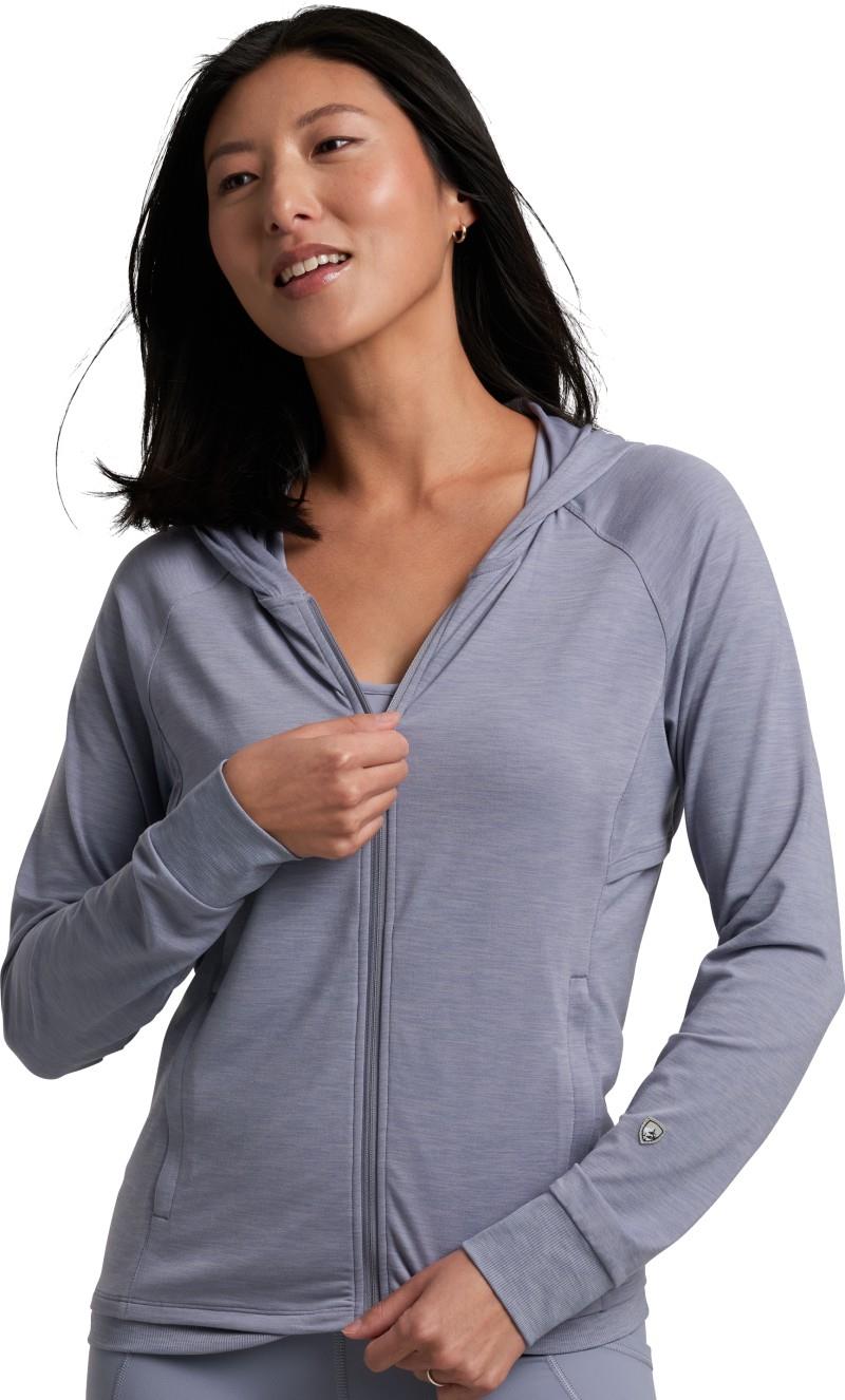 Inspira Full Zip Hoody - Womens - violet haze 1