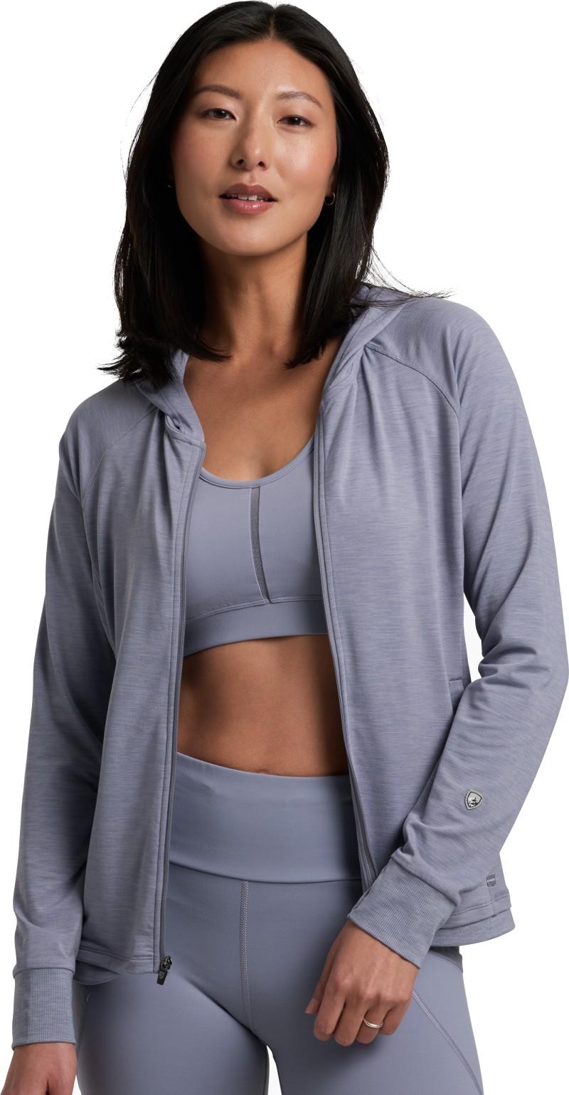Inspira Full Zip Hoody - Womens - violet haze 1
