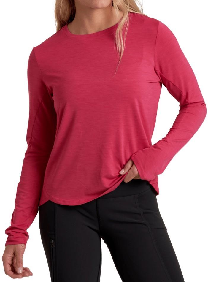 Inspira LS - Womens - berry rouge 1