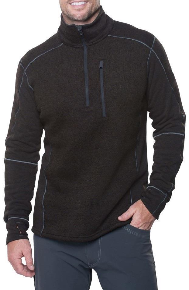 Interceptr 1/4 Zip - Mens - Charcoal 1