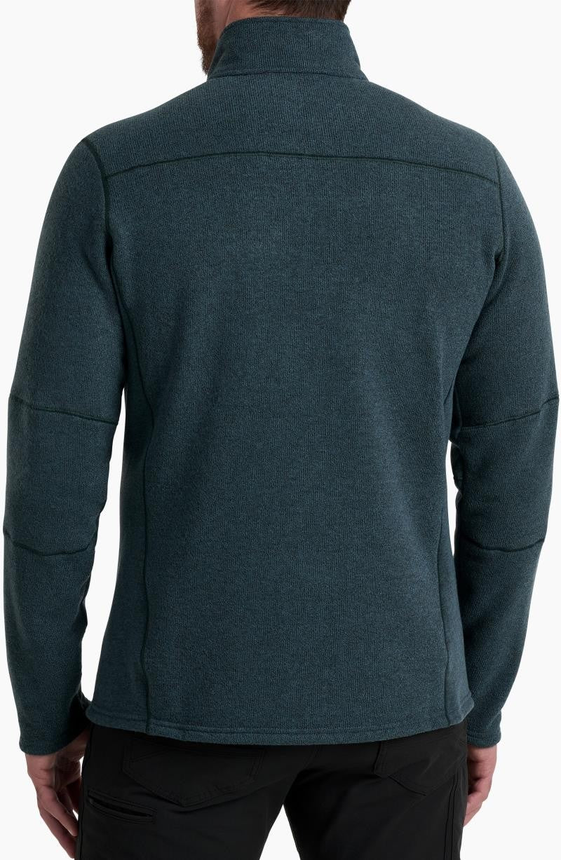 Interceptr 1/4 Zip - Mens - storm blue 1