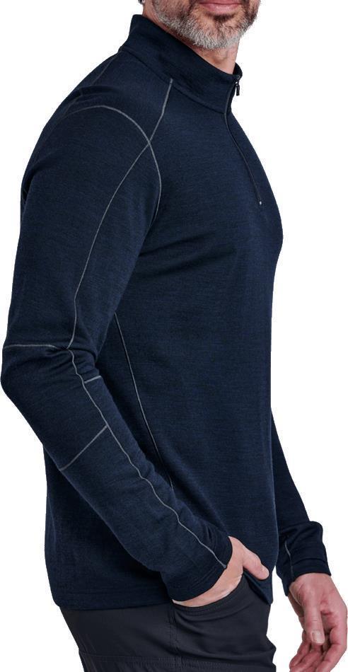 Invigoratr 1/4 Zip - Mens - pirate blue 1