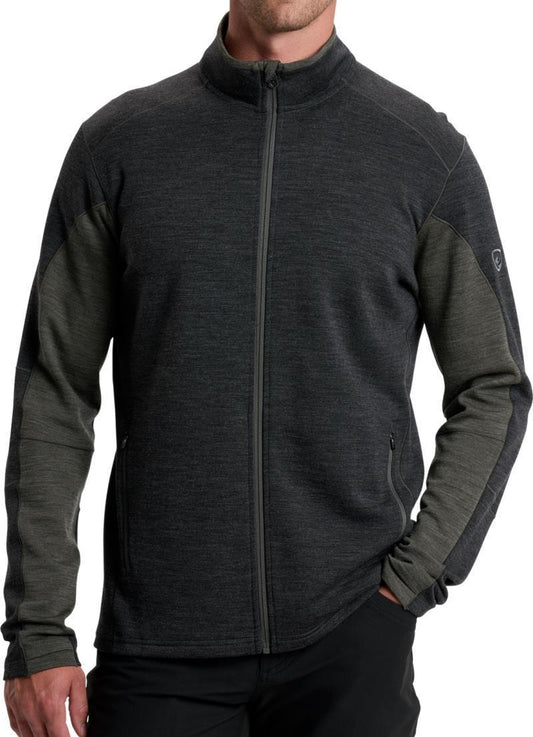 Invigoratr Full Zip - Mens - smoked olive 1