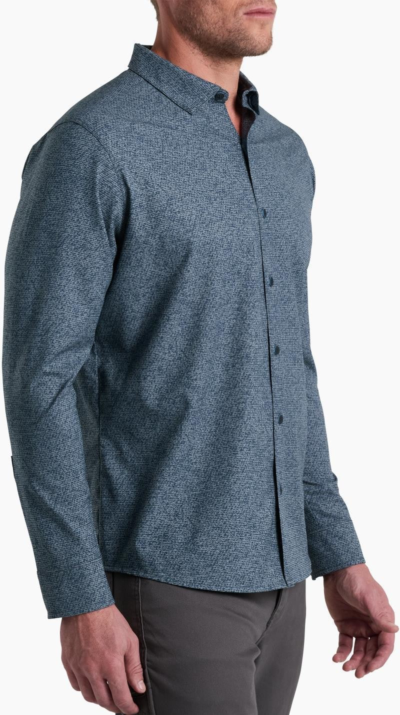 KUHL Breeze LS - Mens - blue gravel 1