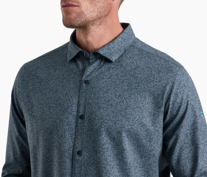 KUHL Breeze LS - Mens - blue gravel 1