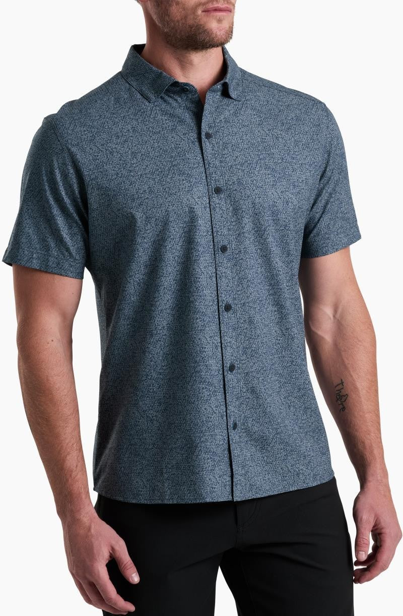 KUHL Breeze SS - Mens - blue gravel 1