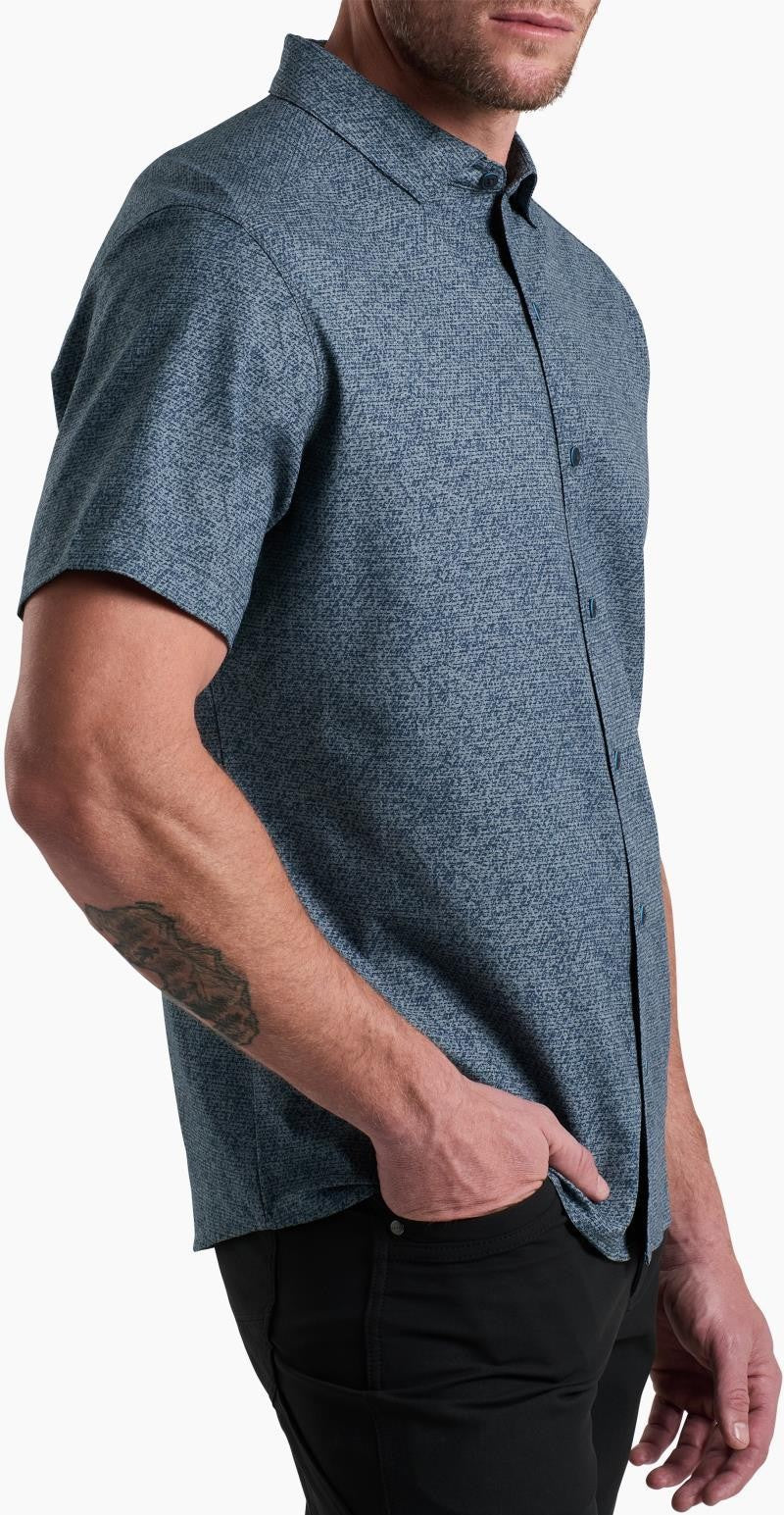 KUHL Breeze SS - Mens - blue gravel 1