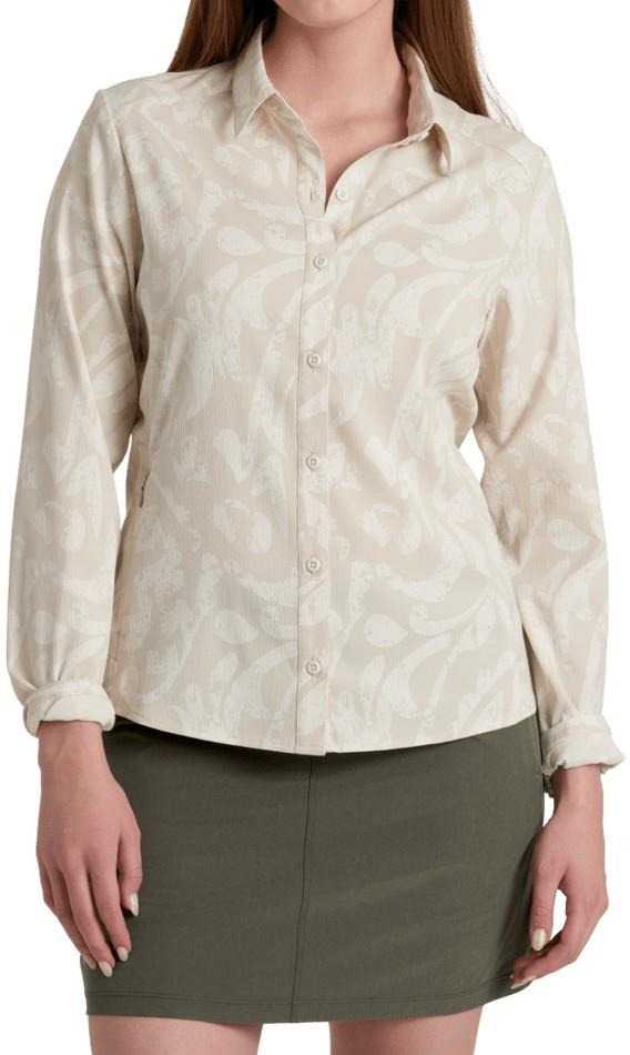 Kalypso LS - Womens - natural print 1