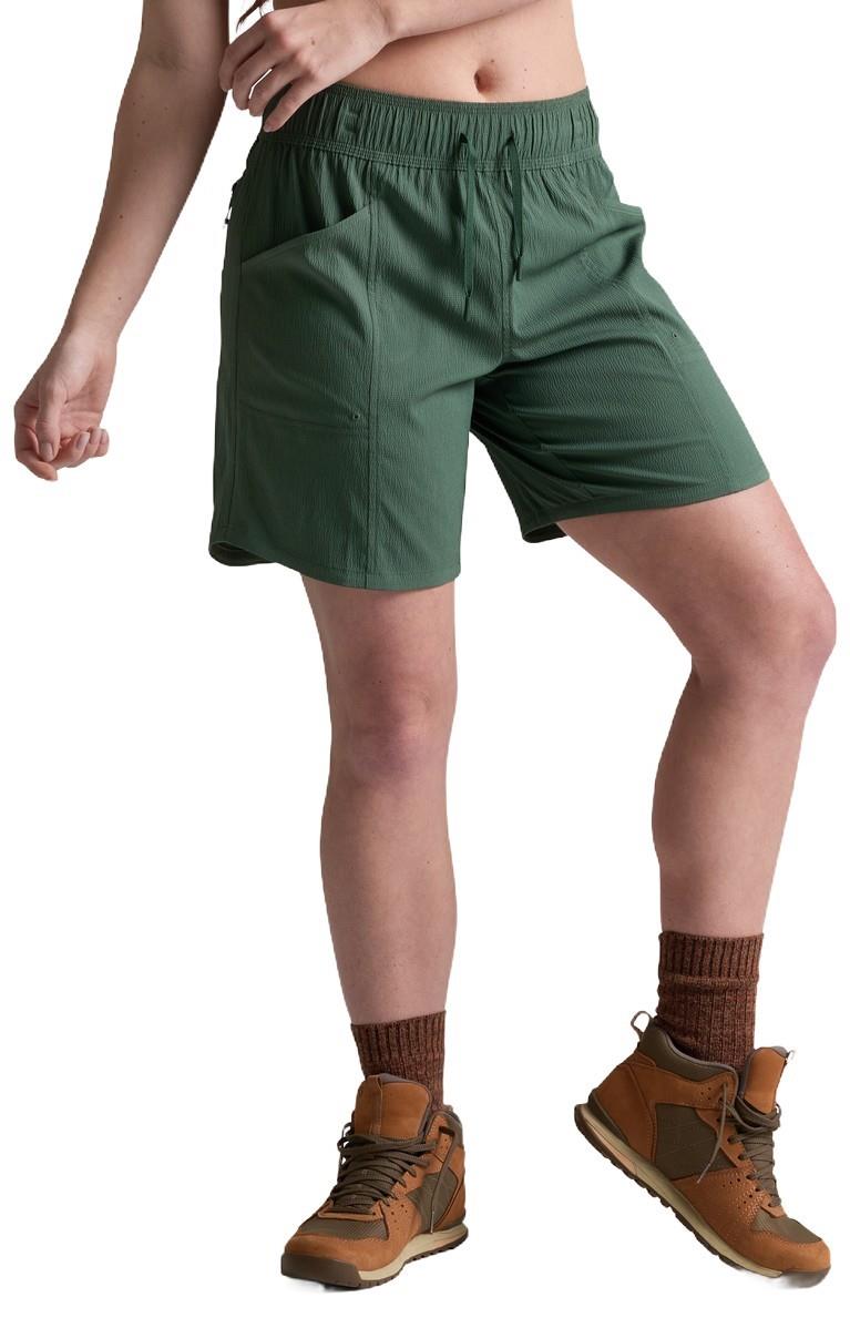 Kalypso Shorts, 7" Inseam - Womens - smoked pine 1