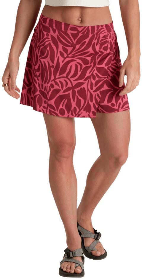 Kalypso Skort - Womens - sangria print 1