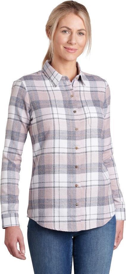 Kamila Flannel - Womens - cedar rose 1