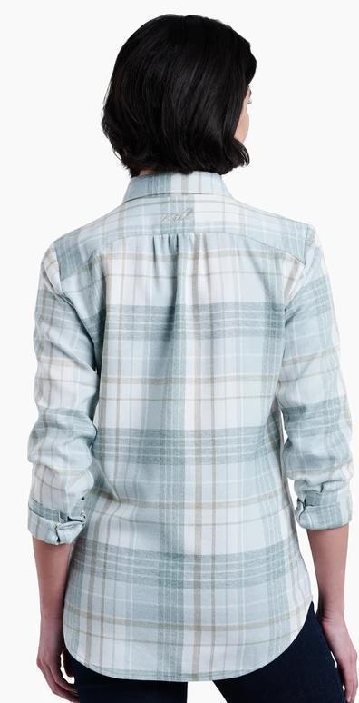Kamila Flannel - Womens - evergreen 1