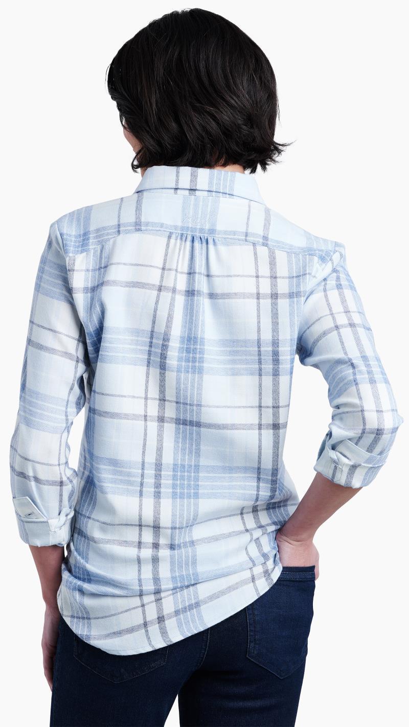 Kamila Flannel - Womens - glacier 1