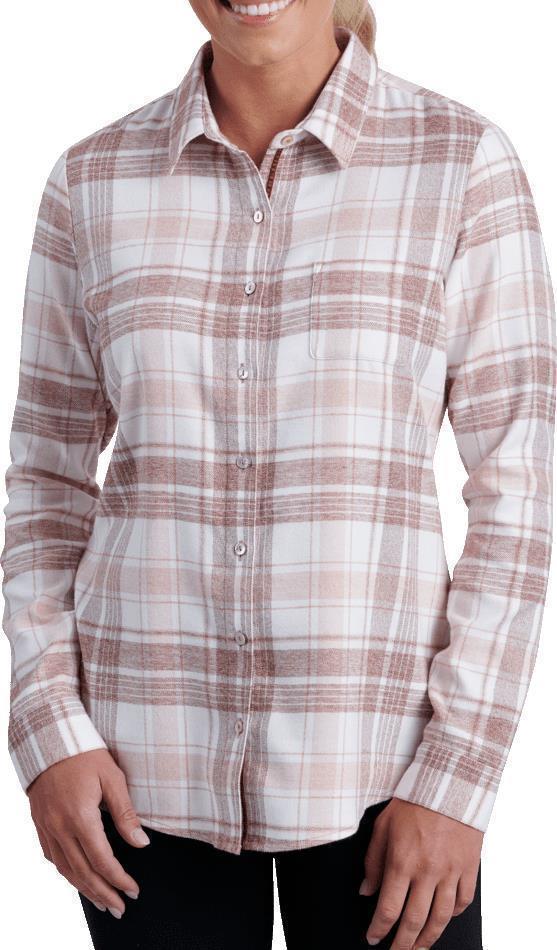 Kamila Flannel - Womens - rose quartz 1