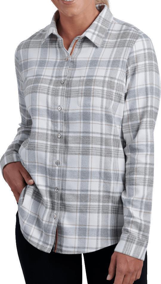 Kamila Flannel - Womens - sage 1