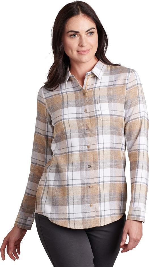 Kamila Flannel - Womens - sand dune 1