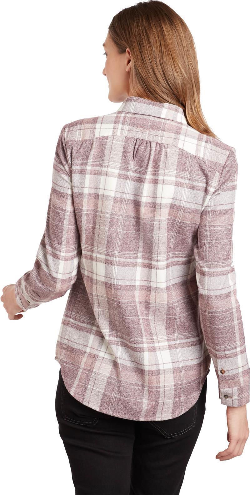 Kamila Flannel - Womens - wine 1