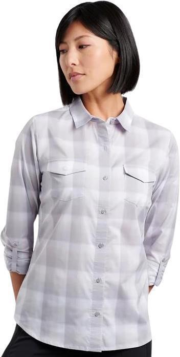 Kamp LS - Womens - Mist Plaid 1