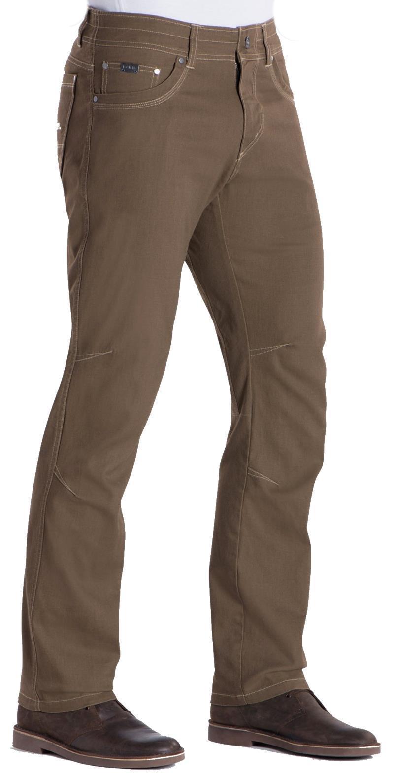 Kanvus Jeans, 32" Inseam - Mens - dark khaki 1