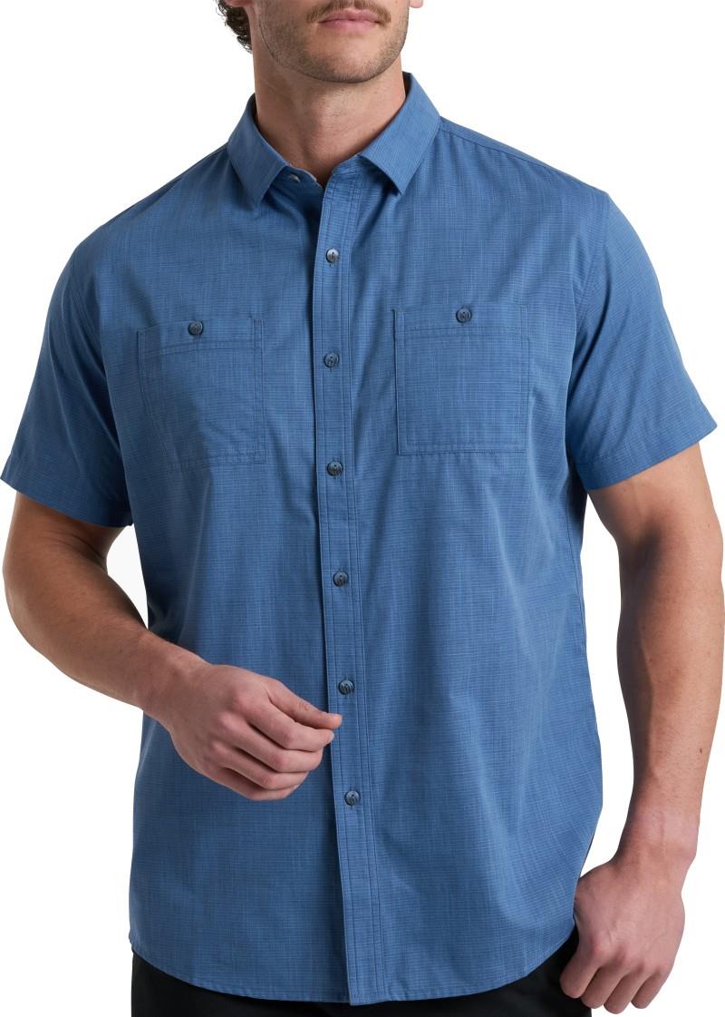 Karib Stripe SS - Mens - river blue 1
