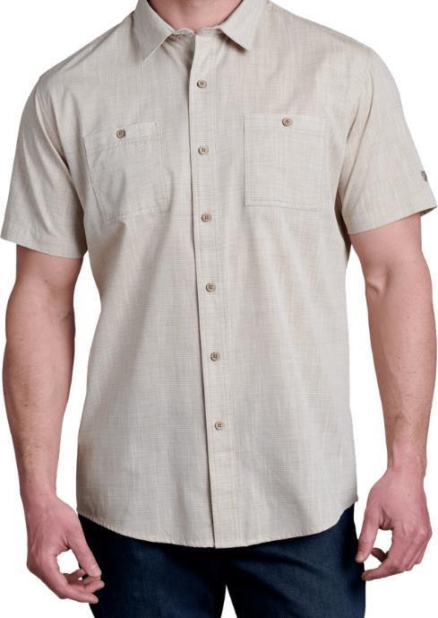 Karib Stripe SS - Mens - sandstone 1