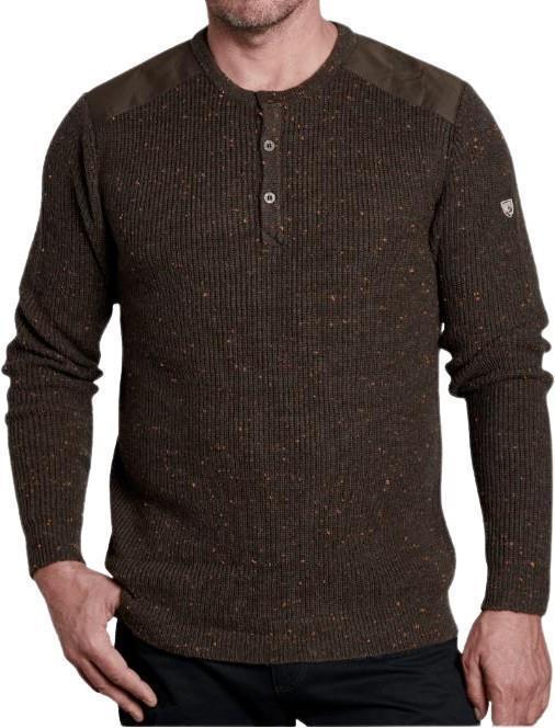 Kastaway Sweater - Mens - Turkish Coffee 1