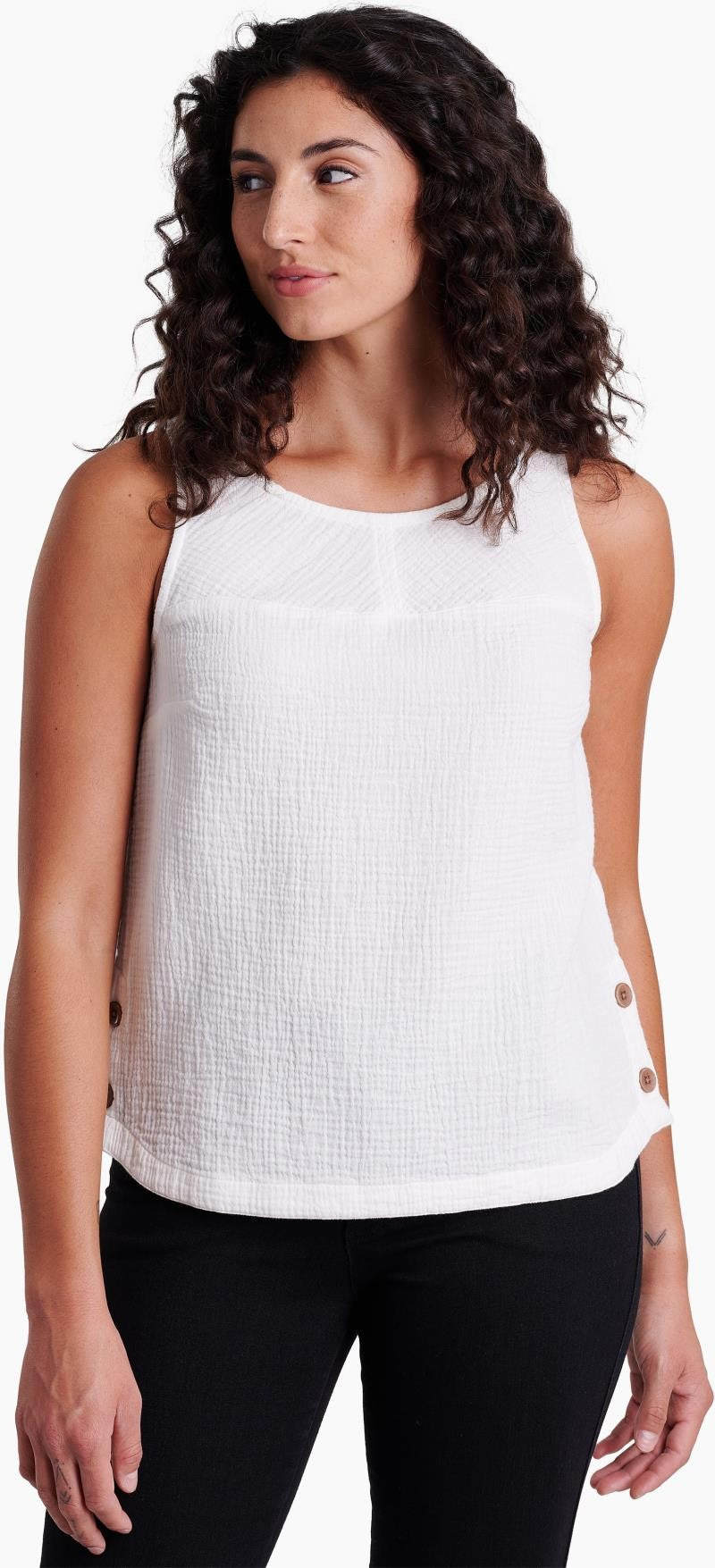 Klover Tank - Womens - white 1