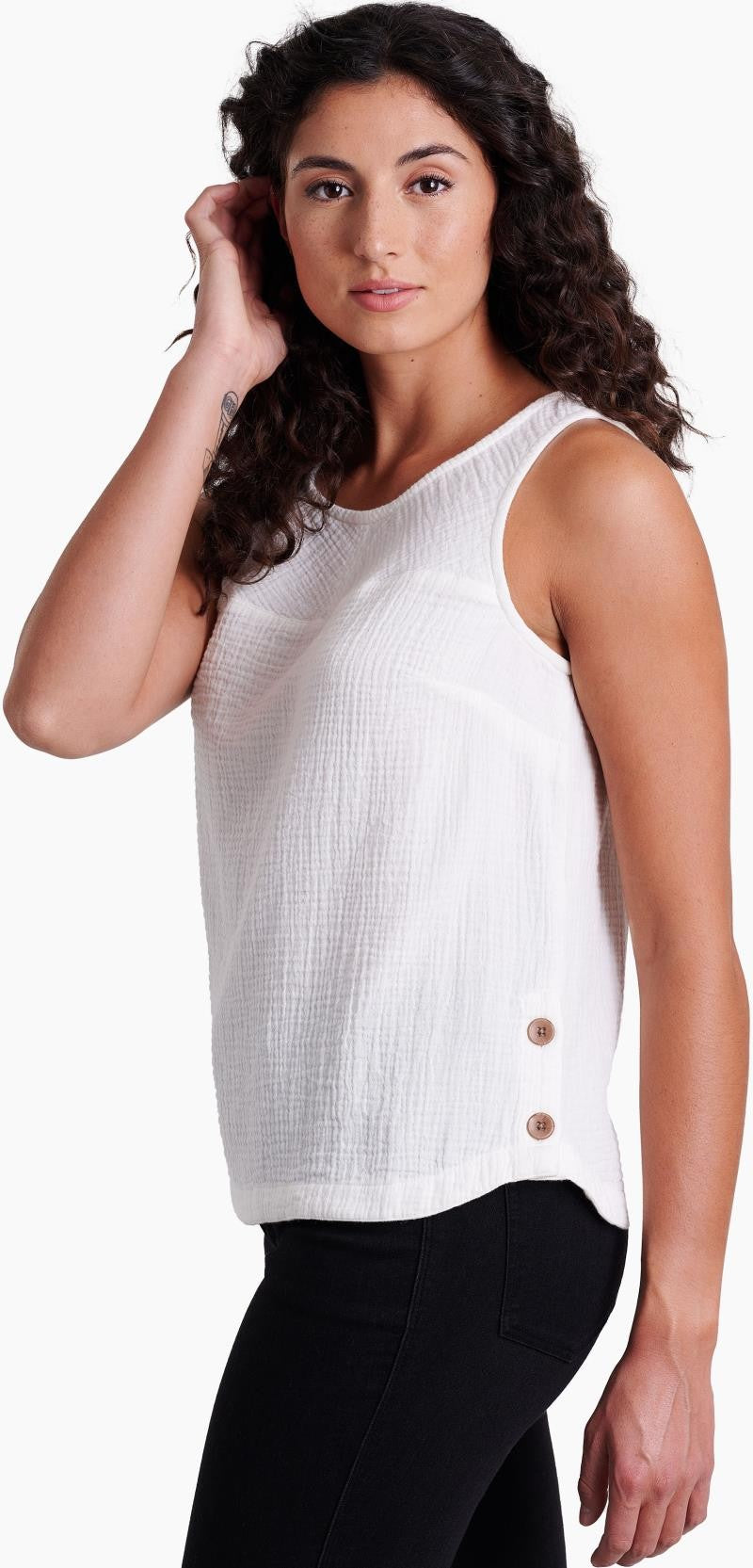 Klover Tank - Womens - white 1