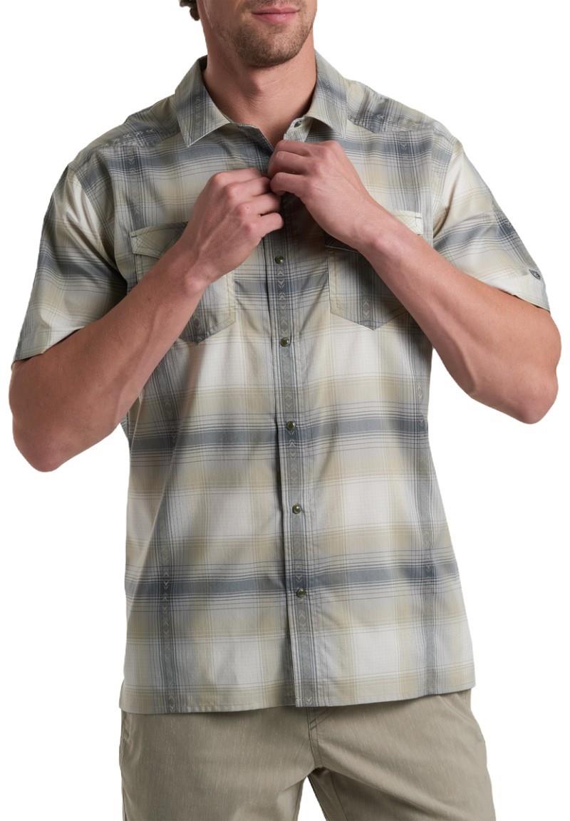 Konquer SS - Mens - feather grey 1