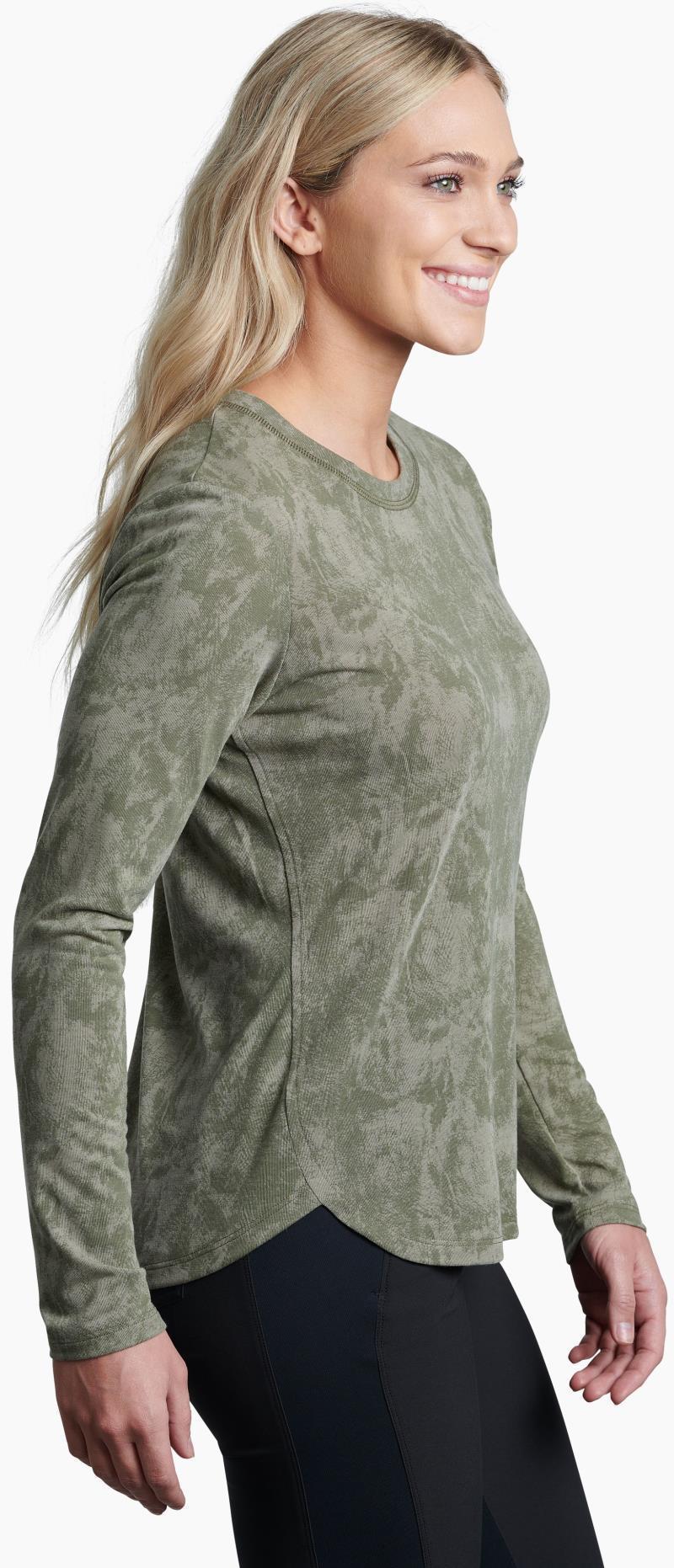 Konstance LS - Womens - Sage Print 2