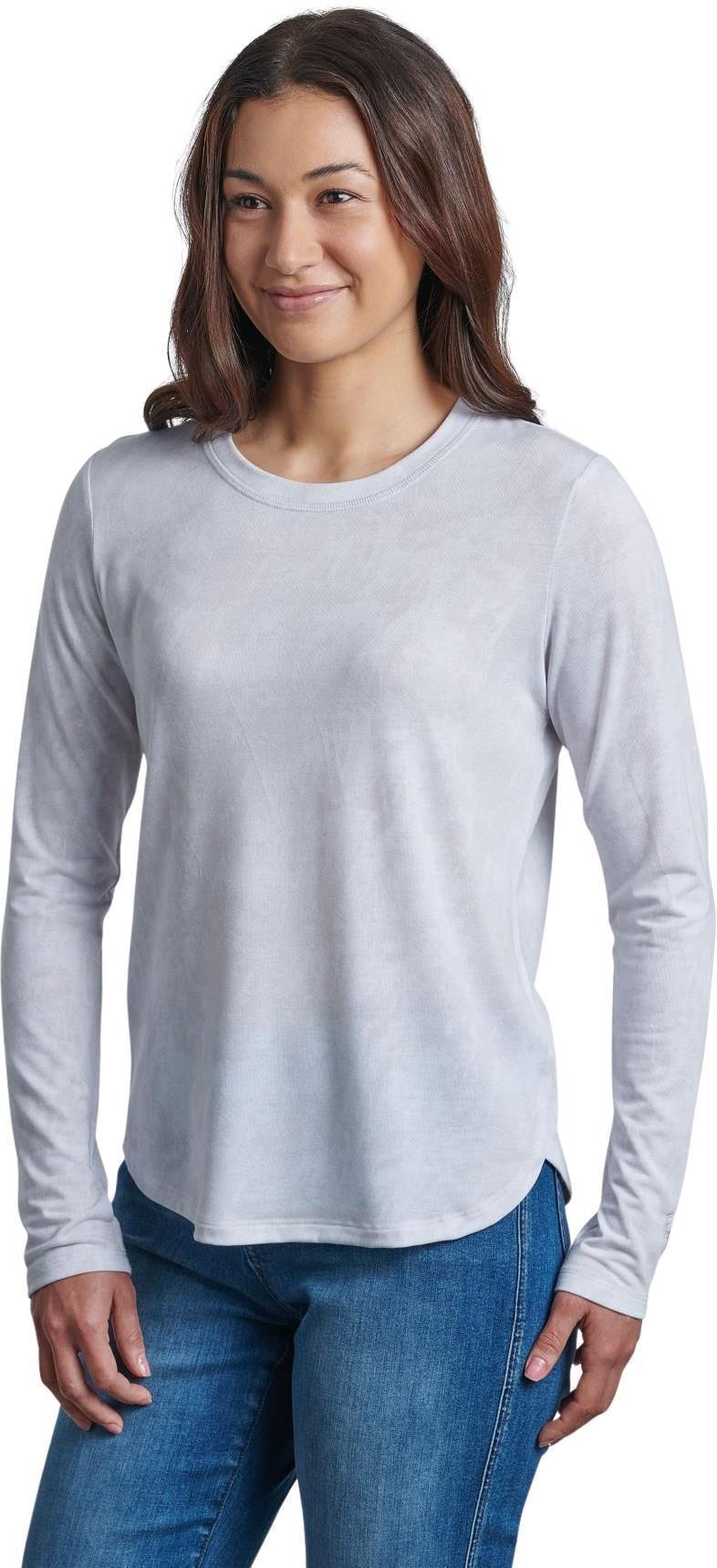 Konstance LS - Womens - White Print 1