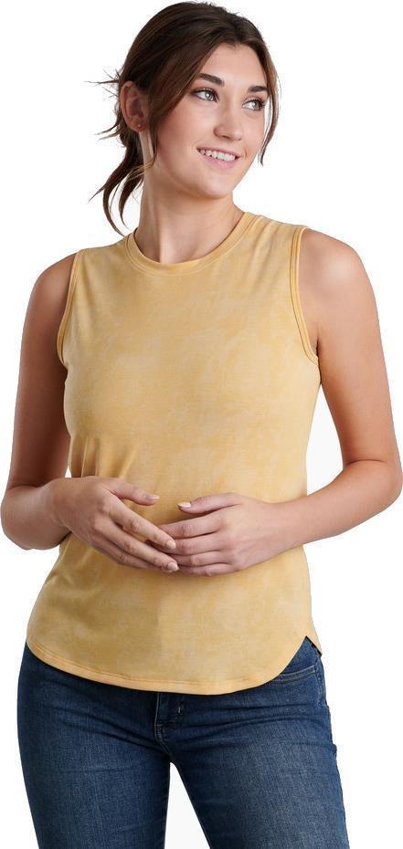 Konstance Tank - Womens - Honey Print 1