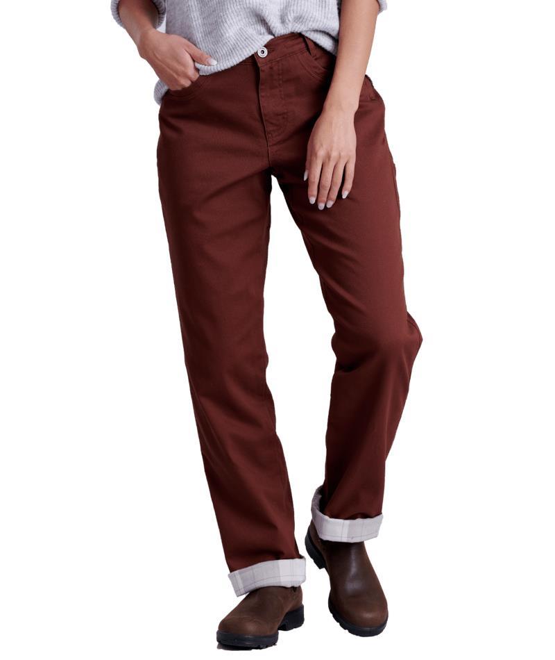 Kontour Lined Pants, Reg - Womens - Mocha 1