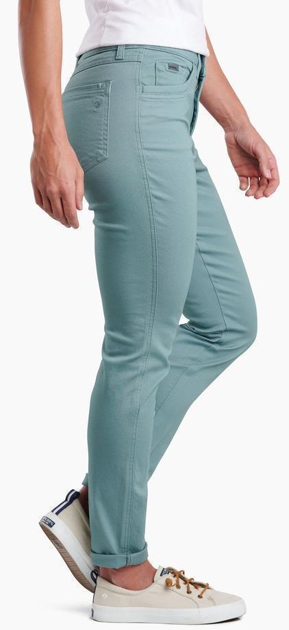Kontour Skinny Pants, Long - Womens - Eucalyptus 3